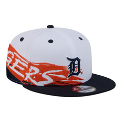 Detroit Tigers 9FIFTY Snapback Hat - White/Navy | New Era