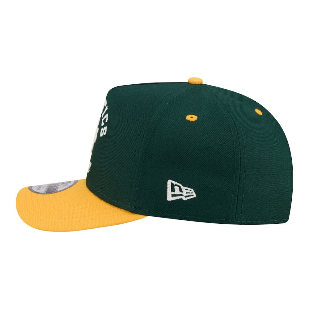 Athletics Arched A-Frame 9FIFTY Adjustable Hat - Green | New Era