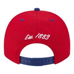 Philadelphia Phillies Arched A-Frame 9FIFTY Adjustable Hat - Red/Royal | New Era