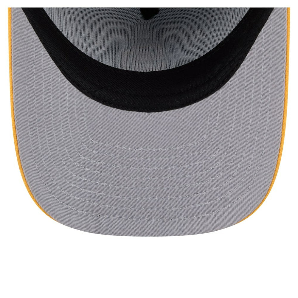San Diego Padres Arched A-Frame 9FIFTY Adjustable Hat - Brown/Gold | New Era