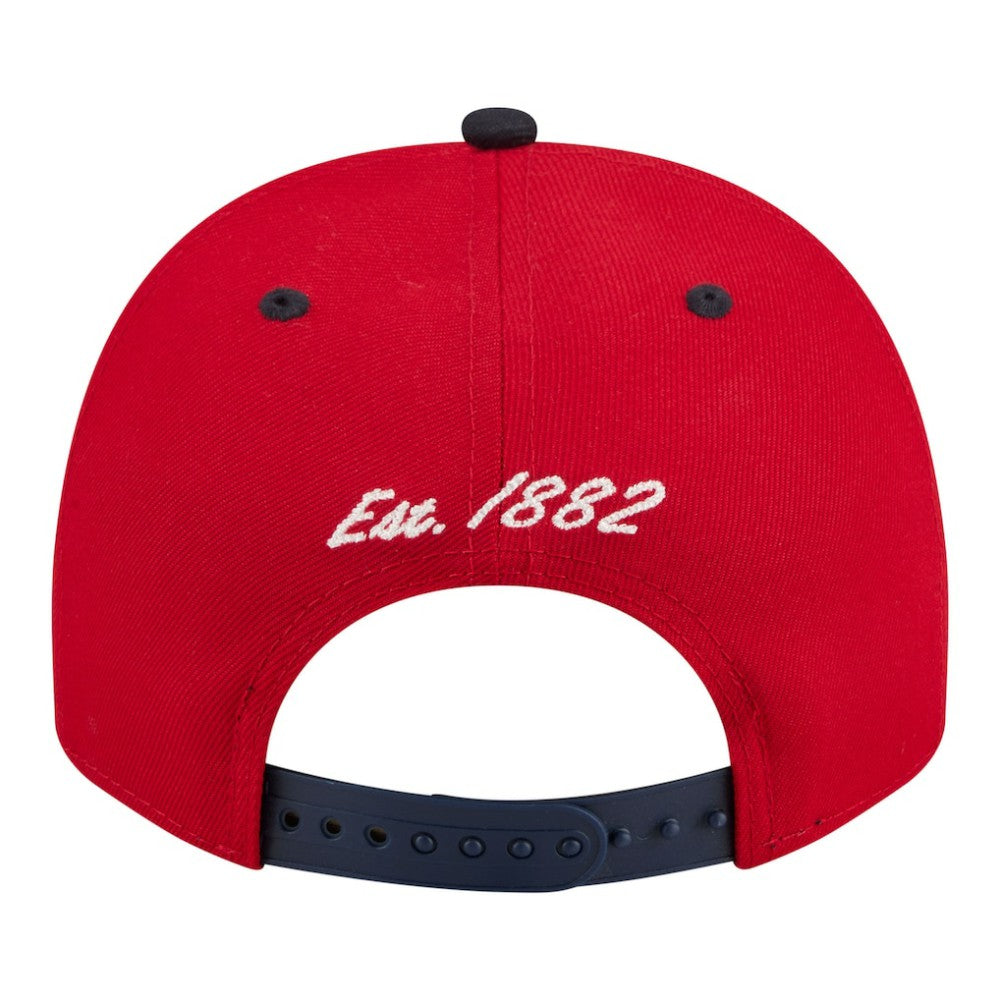 St. Louis Cardinals Arched A-Frame 9FIFTY Adjustable Hat - Red/Navy | New Era