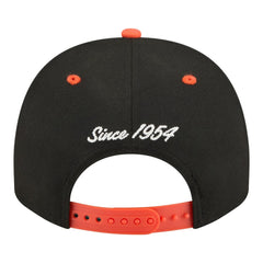 Baltimore Orioles Arched A-Frame 9FIFTY Adjustable Hat - Black/Orange | New Era