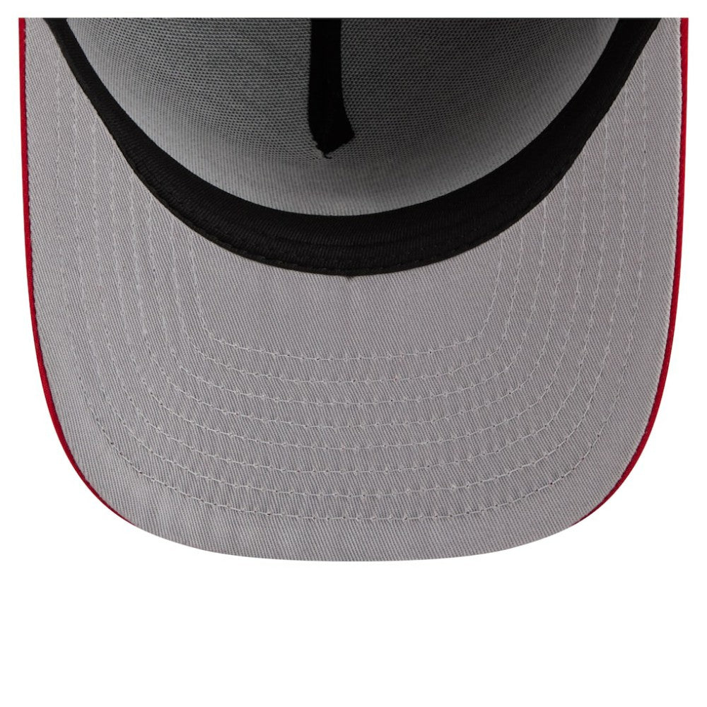 Boston Red Sox Arched A-Frame 9FIFTY Adjustable Hat - Navy/Red | New Era
