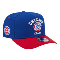 Chicago Cubs Arched A-Frame 9FIFTY Adjustable Hat - Royal/Red | New Era