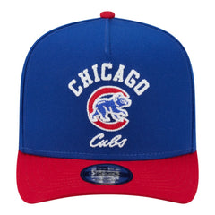 Chicago Cubs Arched A-Frame 9FIFTY Adjustable Hat - Royal/Red | New Era