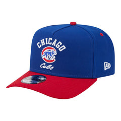 Chicago Cubs Arched A-Frame 9FIFTY Adjustable Hat - Royal/Red | New Era