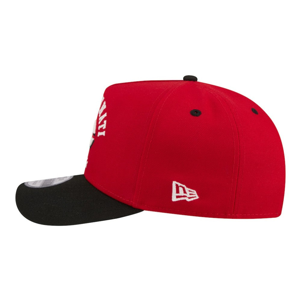 Cincinnati Reds Arched A-Frame 9FIFTY Adjustable Hat - Red | New Era