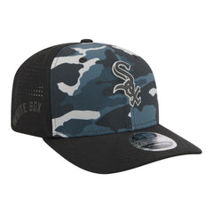 Chicago White Sox Tonal Camo 9SEVENTY Stretch-Snap Hat - Black | New Era