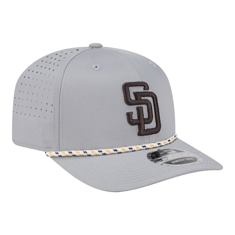 San Diego Padres Sport Rope 9SEVENTY Adjustable Hat - Gray | New Era