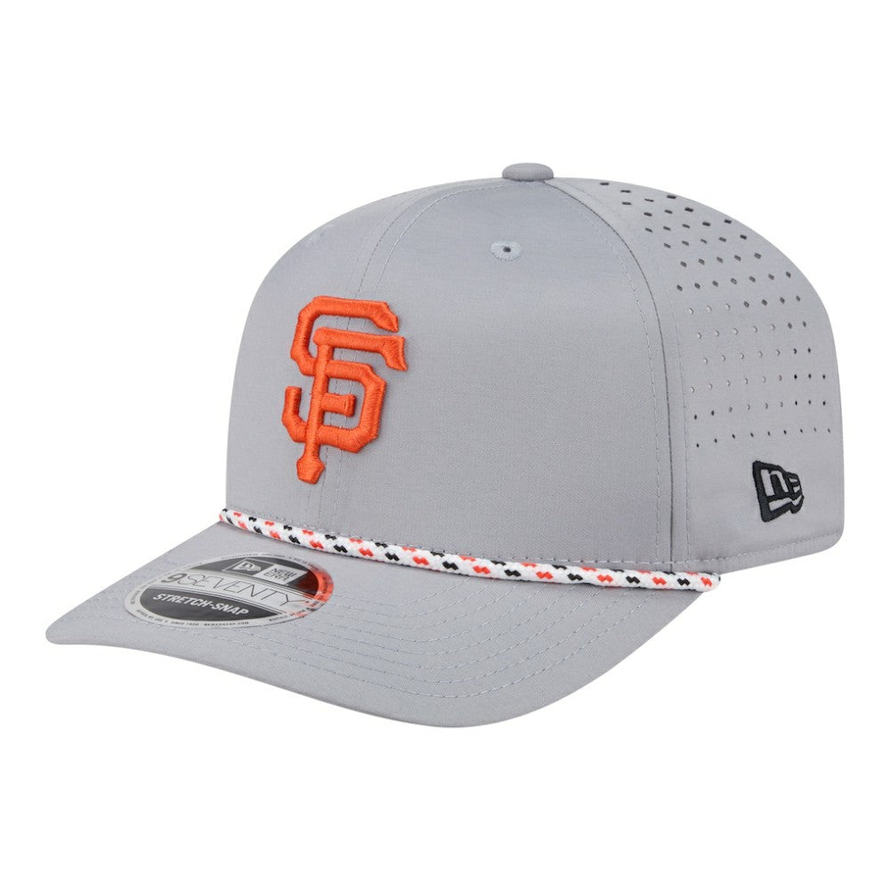 San Francisco Giants Sport Rope 9SEVENTY Adjustable Hat - Gray | New Era