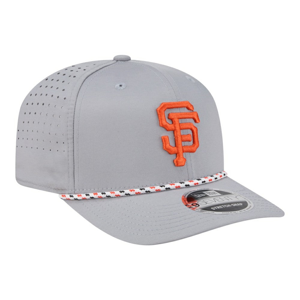 San Francisco Giants Sport Rope 9SEVENTY Adjustable Hat - Gray | New Era