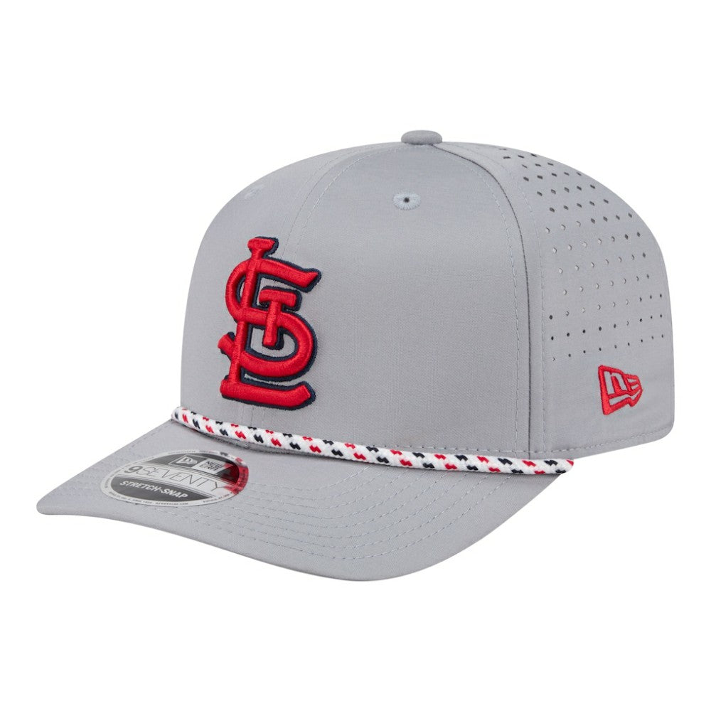 St. Louis Cardinals Sport Rope 9SEVENTY Adjustable Hat - Gray | New Era