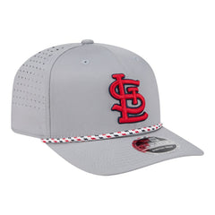 St. Louis Cardinals Sport Rope 9SEVENTY Adjustable Hat - Gray | New Era