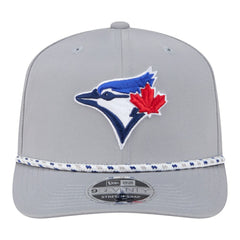 Toronto Blue Jays Sport Rope 9SEVENTY Adjustable Hat - Gray | New Era