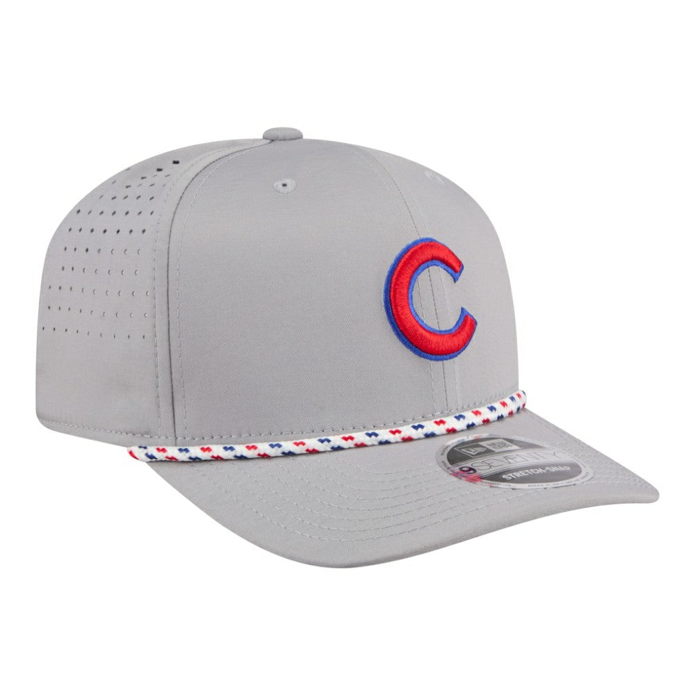 Chicago Cubs Sport Rope 9SEVENTY Adjustable Hat - Gray | New Era