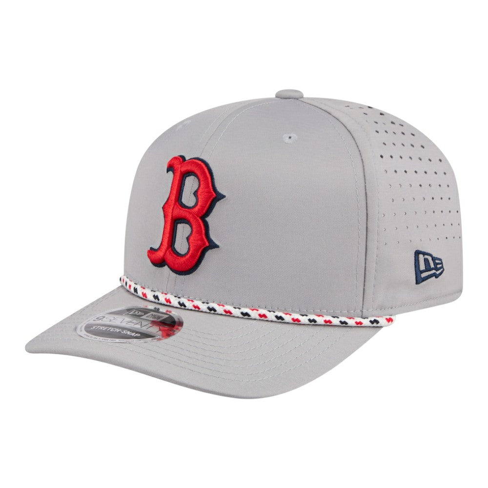 Boston Red Sox Sport Rope 9SEVENTY Adjustable Hat - Gray | New Era