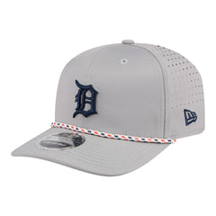 Detroit Tigers Sport Rope 9SEVENTY Adjustable Hat - Gray | New Era