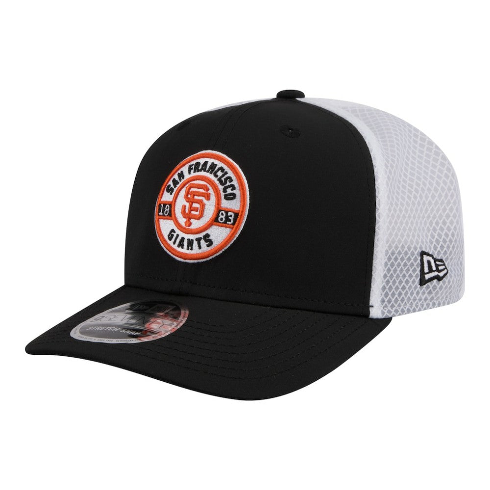 San Francisco Giants Active 9SEVENTY Adjustable Trucker Hat - Black | New Era