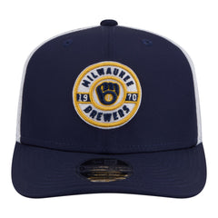 Milwaukee Brewers Active 9SEVENTY Adjustable Trucker Hat - Navy | New Era