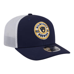 Milwaukee Brewers Active 9SEVENTY Adjustable Trucker Hat - Navy | New Era