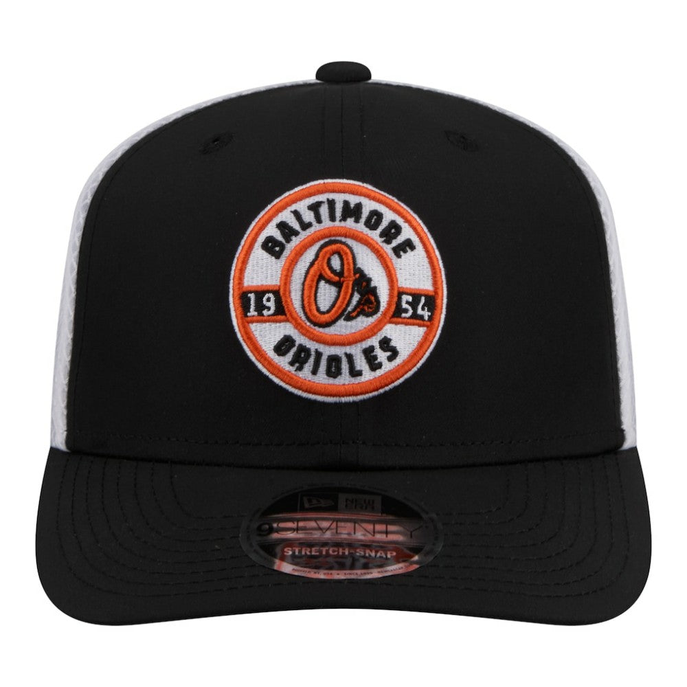 Baltimore Orioles Active 9SEVENTY Adjustable Trucker Hat - Black | New Era