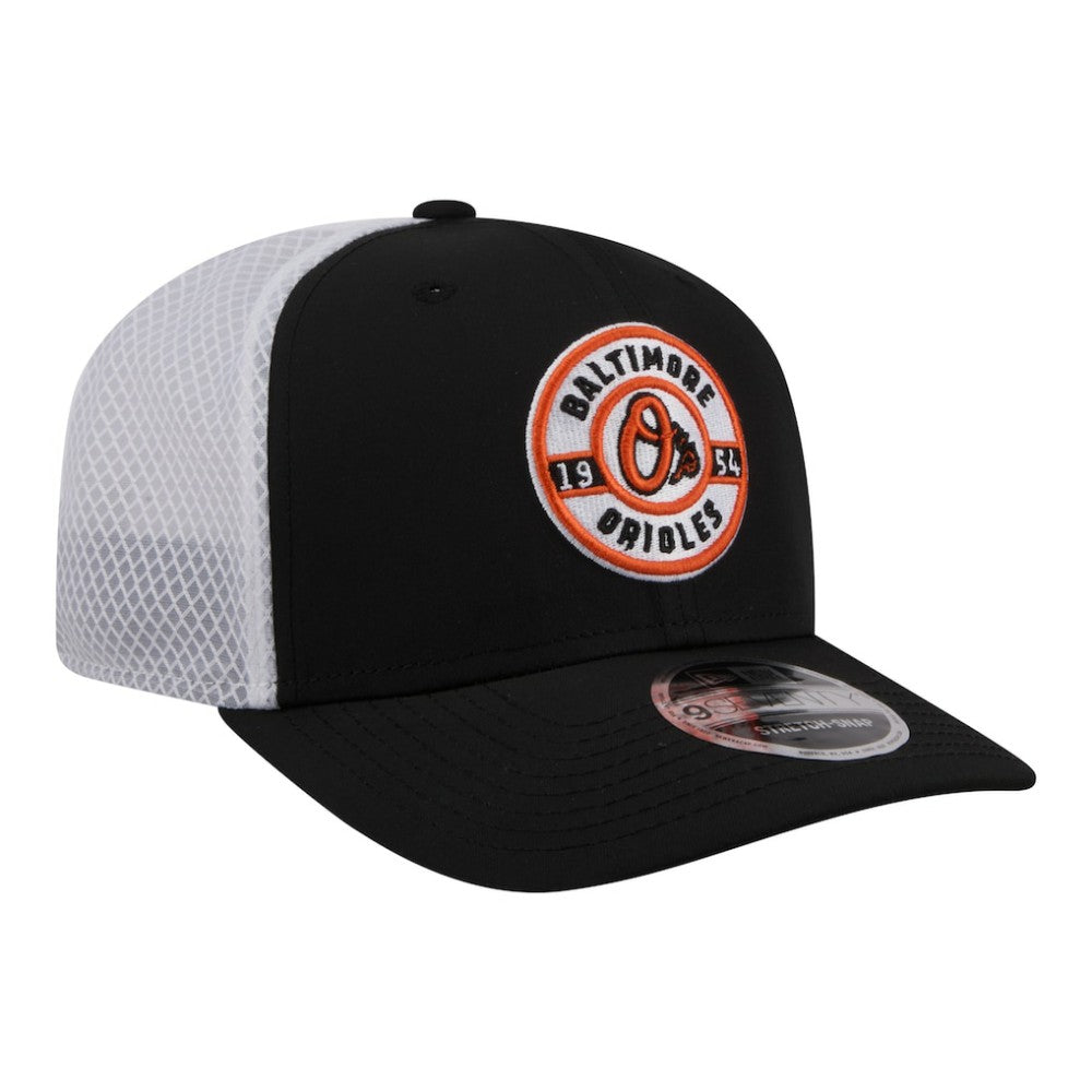 Baltimore Orioles Active 9SEVENTY Adjustable Trucker Hat - Black | New Era