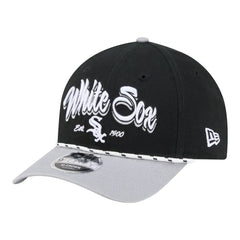 Chicago White Sox Team Loyal 9FORTY M-Crown Adjustable Hat - Black/Gray | New Era