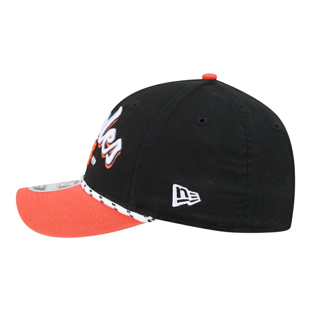 Baltimore Orioles Team Loyal 9FORTY M-Crown Adjustable Hat - Black/Orange | New Era