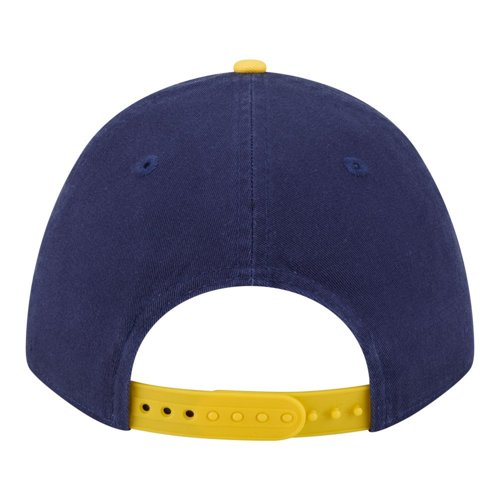 Milwaukee Brewers Team Loyal 9FORTY M-Crown Adjustable Hat - Navy/Gold | New Era