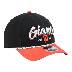 San Francisco Giants Team Loyal 9FORTY M-Crown Adjustable Hat - Black/Orange | New Era