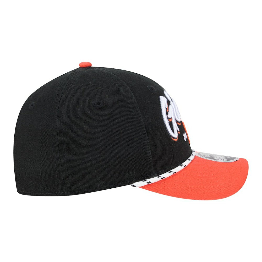 San Francisco Giants Team Loyal 9FORTY M-Crown Adjustable Hat - Black/Orange | New Era