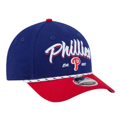 Philadelphia Phillies Team Loyal 9FORTY M-Crown Adjustable Hat - Royal/Red | New Era