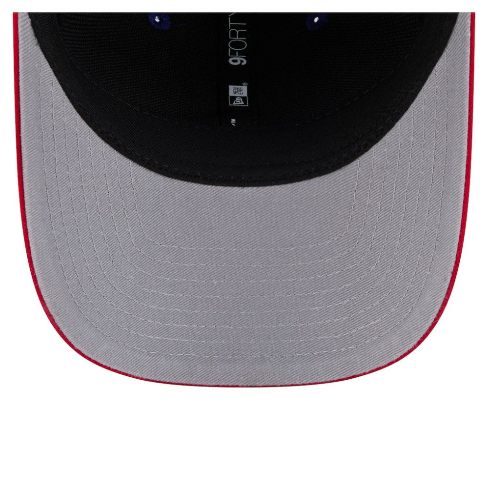 Philadelphia Phillies Team Loyal 9FORTY M-Crown Adjustable Hat - Royal/Red | New Era