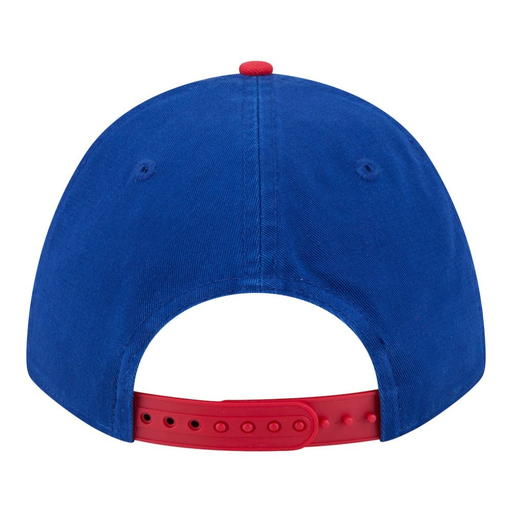 Chicago Cubs Team Loyal 9FORTY M-Crown Adjustable Hat - Royal/Red | New Era