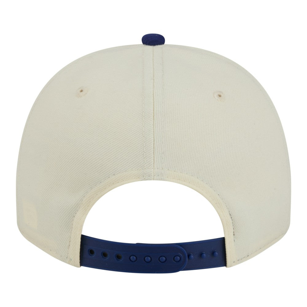 Los Angeles Dodgers Throwback Tri-Hit A-Frame 9FIFTY Adjustable Hat - Cream | New Era