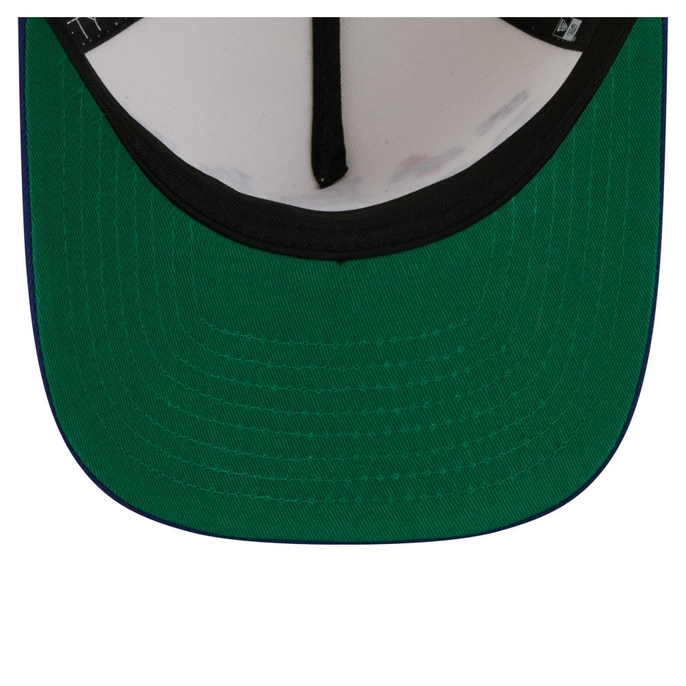 Los Angeles Dodgers Throwback Tri-Hit A-Frame 9FIFTY Adjustable Hat - Cream | New Era