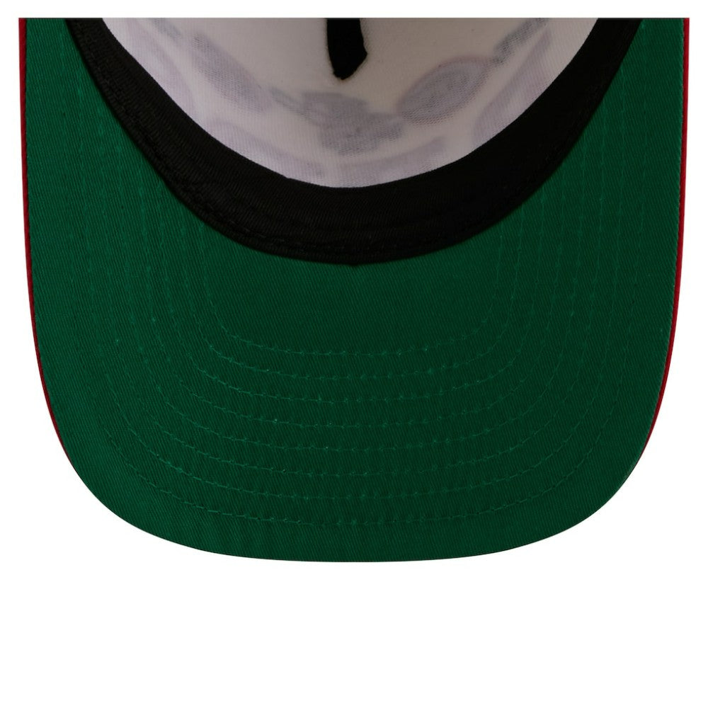 Cincinnati Reds Throwback Tri-Hit A-Frame 9FIFTY Adjustable Hat - Cream | New Era