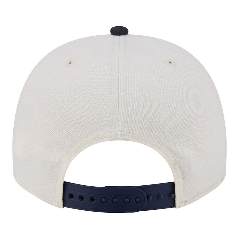 New York Yankees Throwback Tri-Hit A-Frame 9FIFTY Adjustable Hat - Cream | New Era