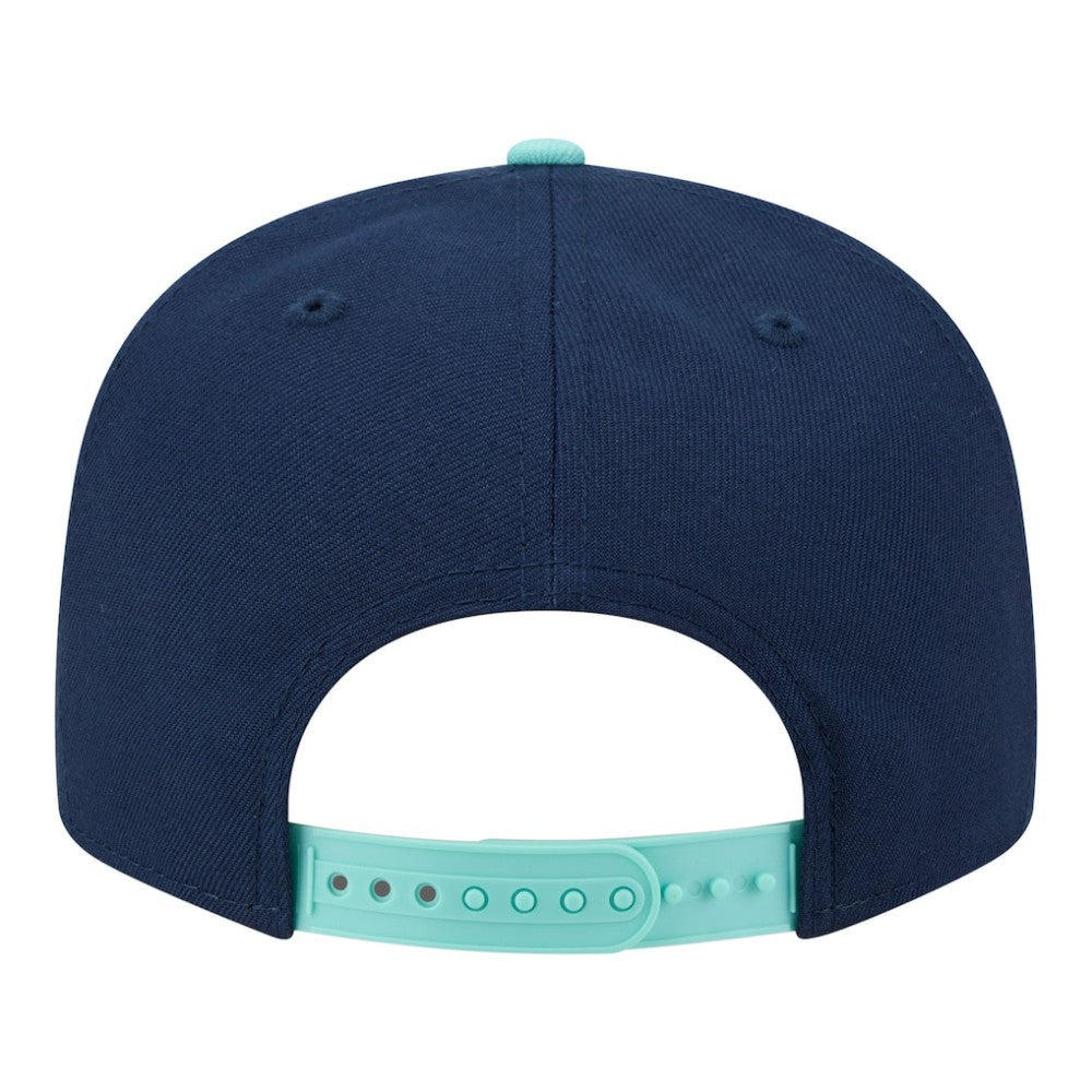Boston Red Sox Two-Tone Color Pack 9FIFTY Snapback Hat - Navy/Turquoise | New Era
