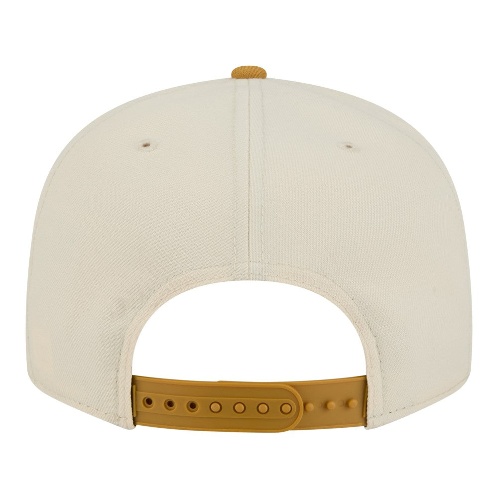 New York Mets Two-Tone Color Pack 9FIFTY Snapback Hat - Light Beige/Khaki | New Era