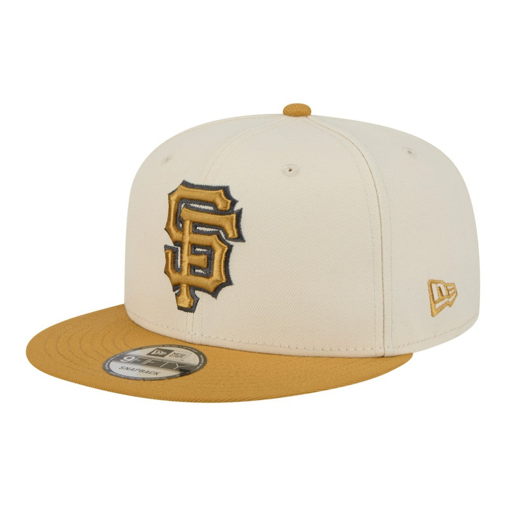 San Francisco Giants 2-Tone Color Pack 9FIFTY Snapback Hat - Light Beige/Khaki | New Era