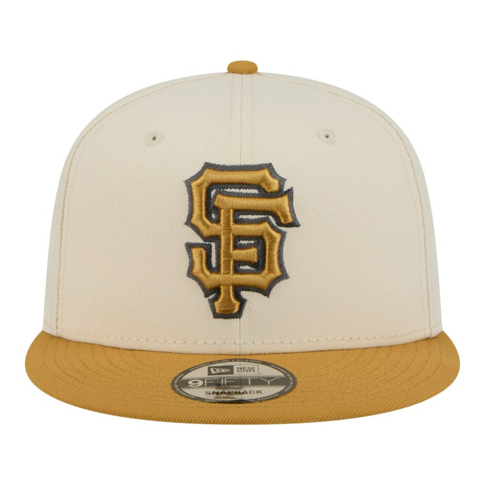 San Francisco Giants 2-Tone Color Pack 9FIFTY Snapback Hat - Light Beige/Khaki | New Era