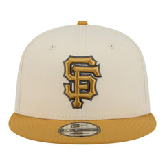 San Francisco Giants 2-Tone Color Pack 9FIFTY Snapback Hat - Light Beige/Khaki | New Era