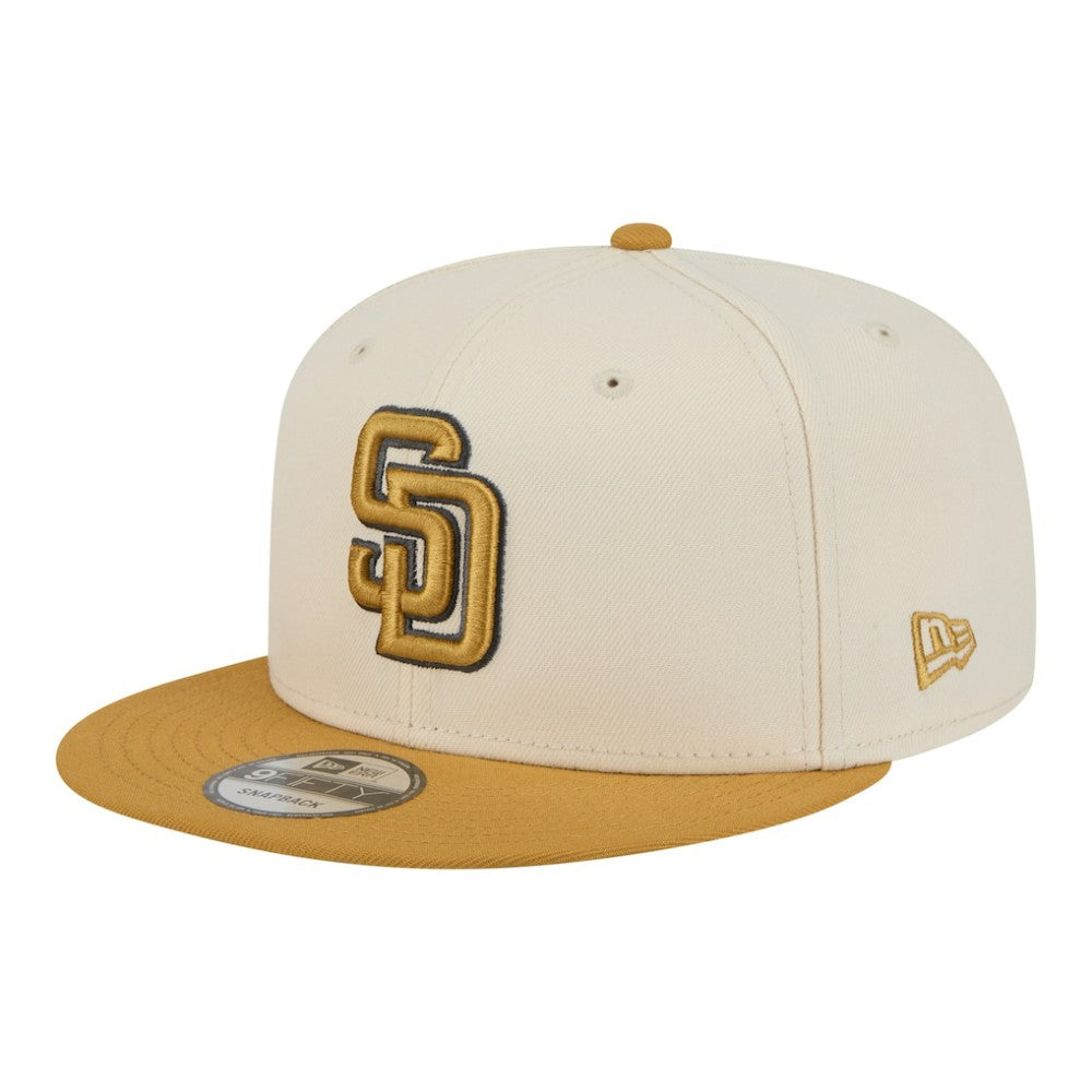 San Diego Padres 2-Tone Color Pack 9FIFTY Snapback Hat - Light Beige/Khaki | New Era