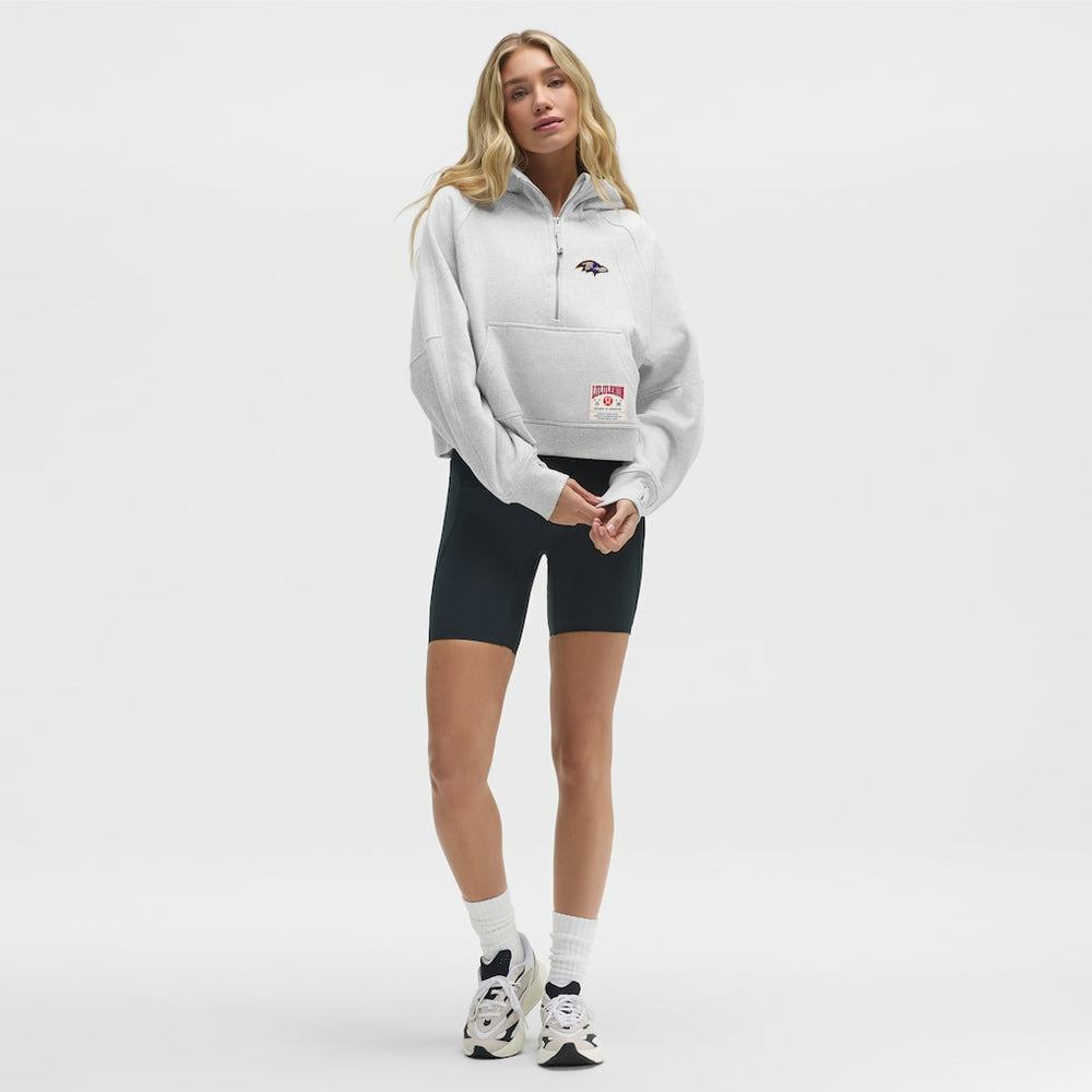 NFL Baltimore Ravens lululemon Women's Scuba Oversized Half-Zip Hoodie