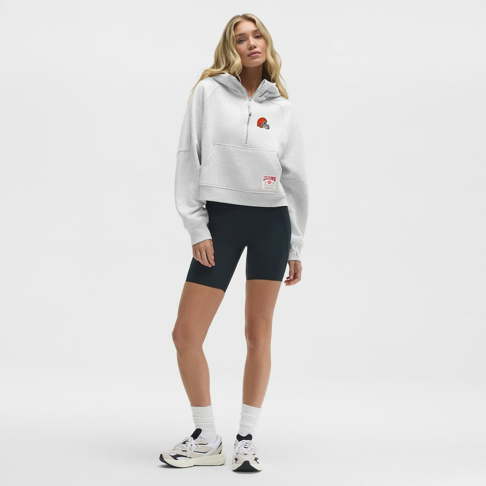 NFL Cleveland Browns lululemon Women's Scuba Oversized Half-Zip Hoodie