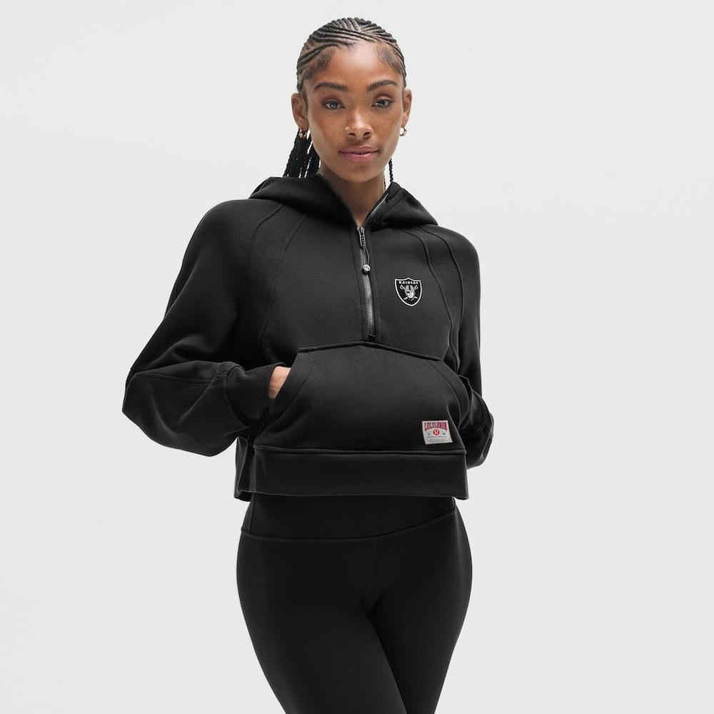 NFL Las Vegas Raiders lululemon Women's Scuba Oversized Half-Zip Hoodie