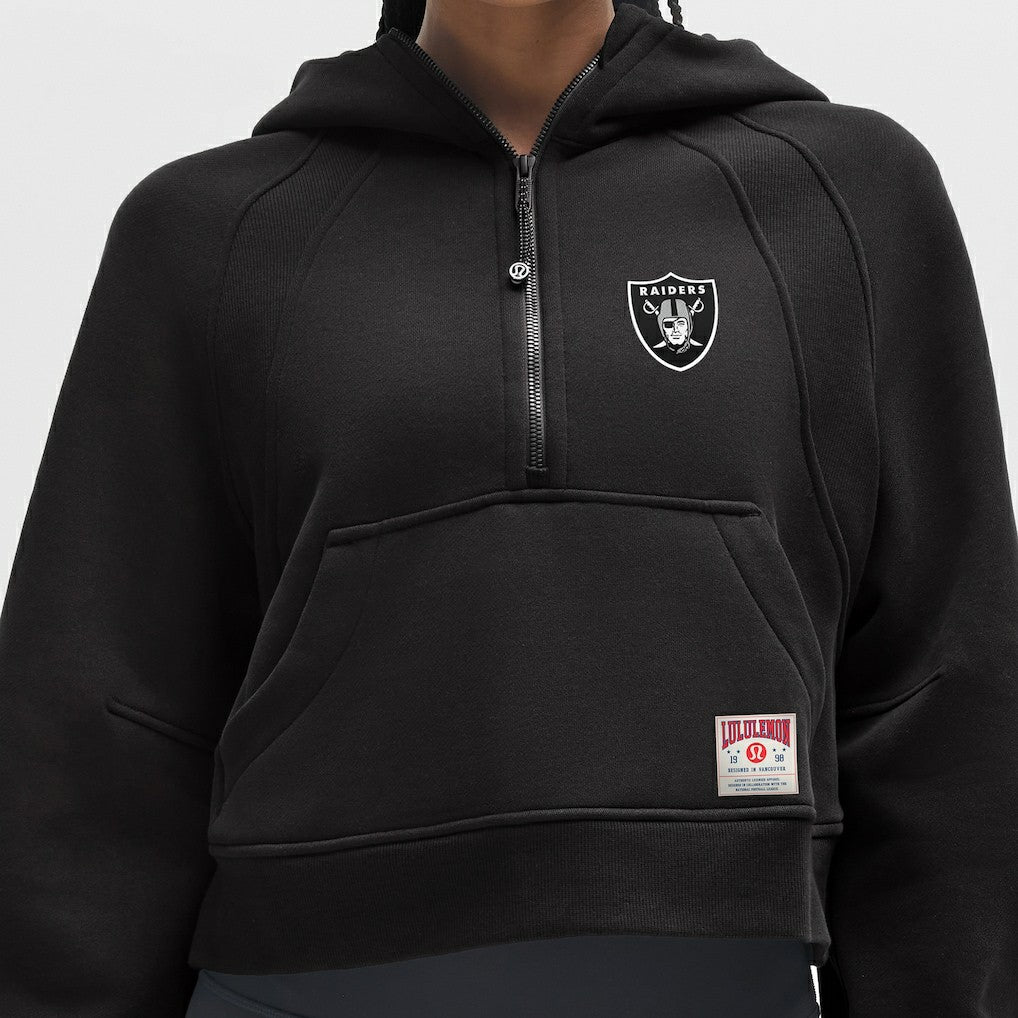 NFL Las Vegas Raiders lululemon Women's Scuba Oversized Half-Zip Hoodie