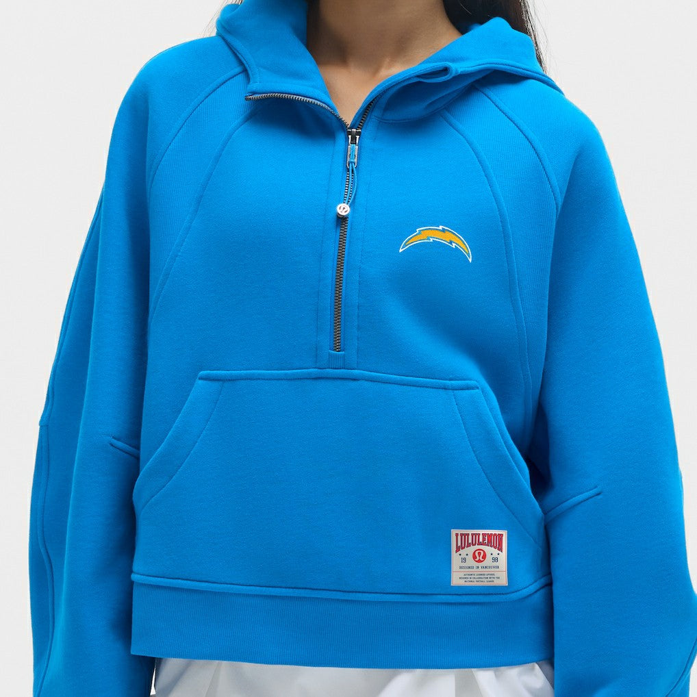 NFL Los Angeles Chargers lululemon Women's Scuba Oversized Half-Zip Hoodie