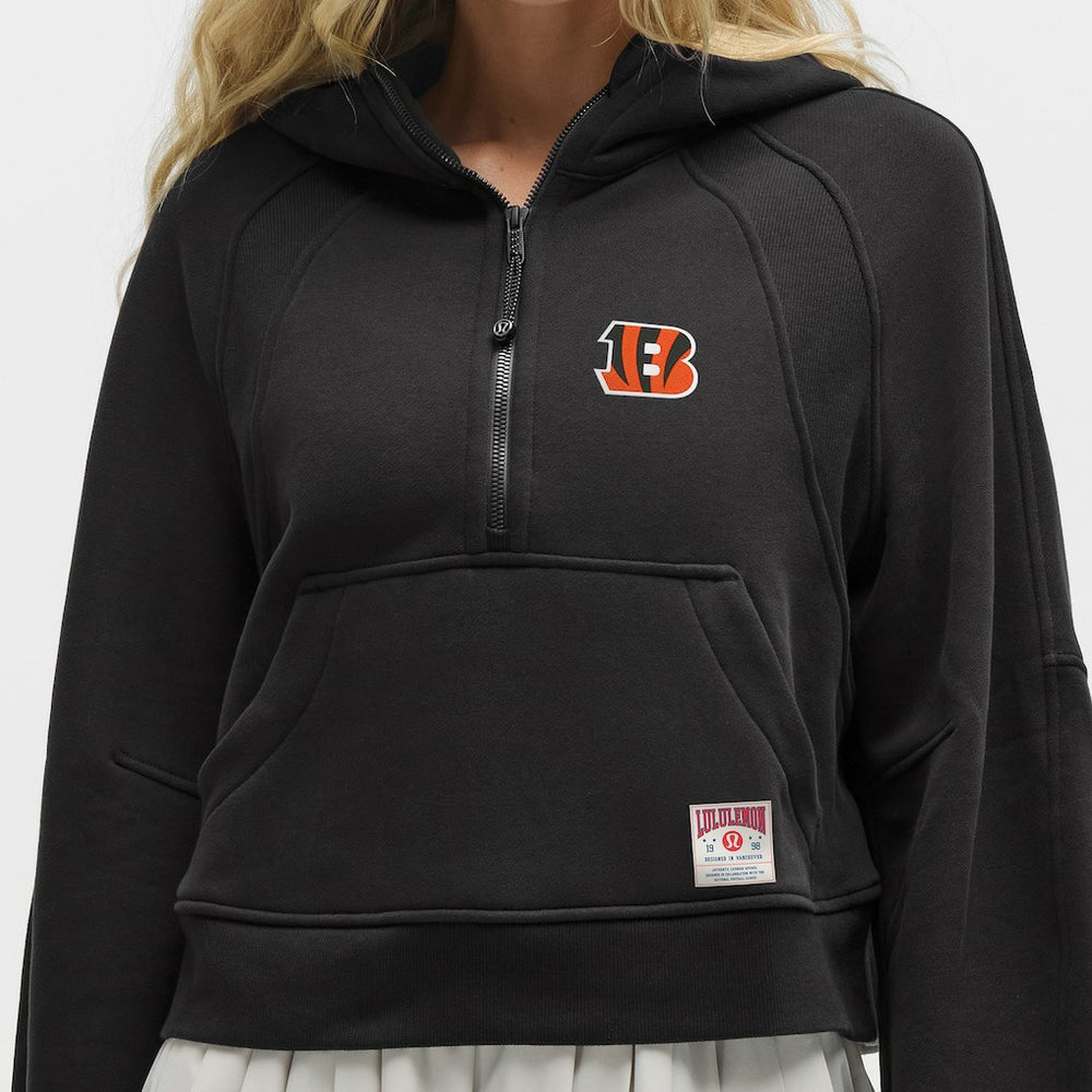 NFL Cincinnati Bengals lululemon Women's Scuba Oversized Half-Zip Hoodie